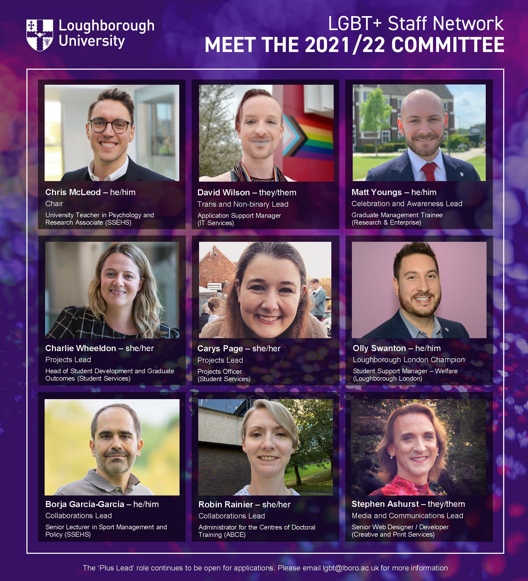 LGBT+ Staff Network Committee