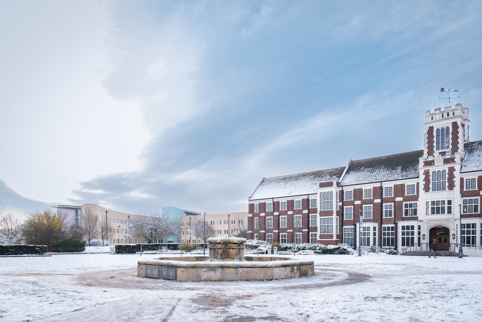 Winter on campus
