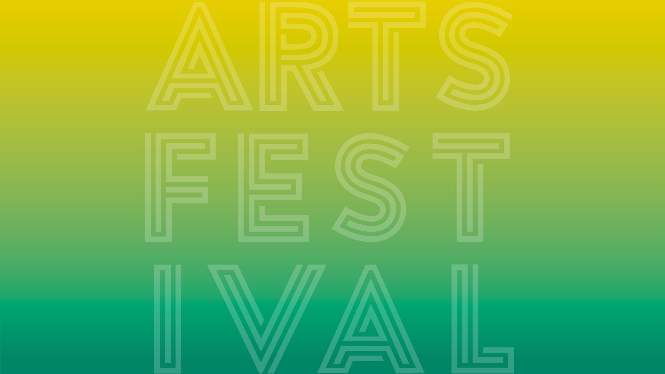 Arts festival graphic