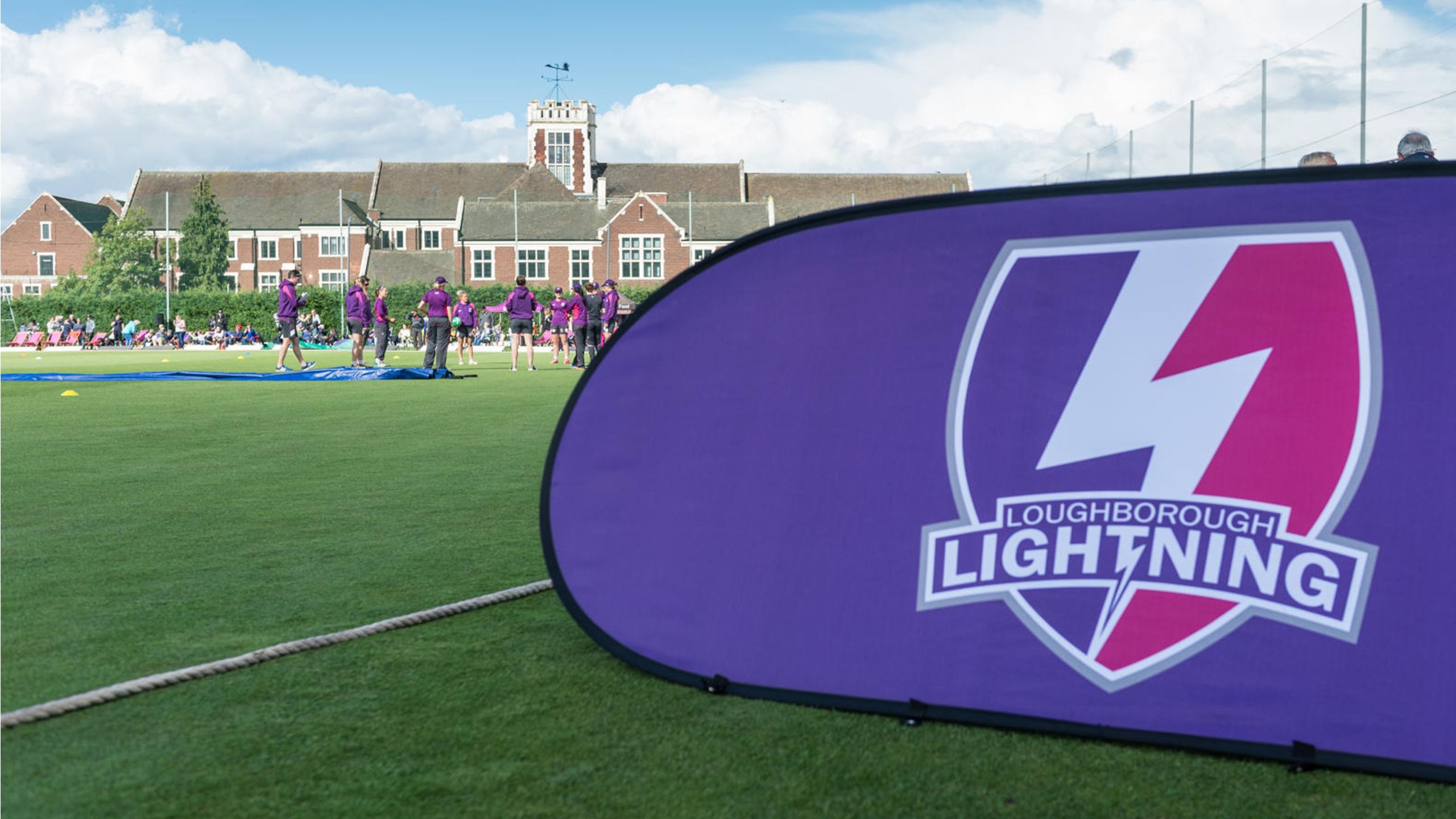 Loughborough Lightning branding
